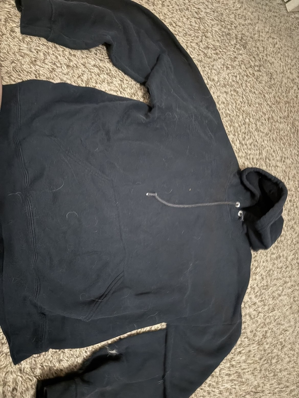 Men's Black Pullover Hoodie Sweater - Classic Comfort